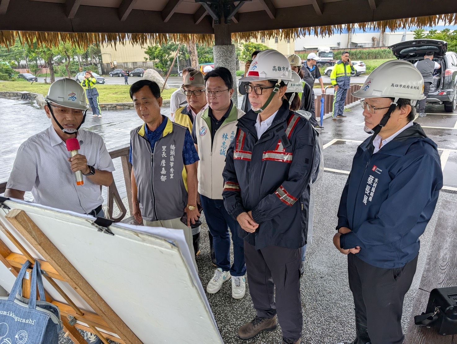 陳其邁市長視察北高雄防汛設施 推動滯洪與排水整備 