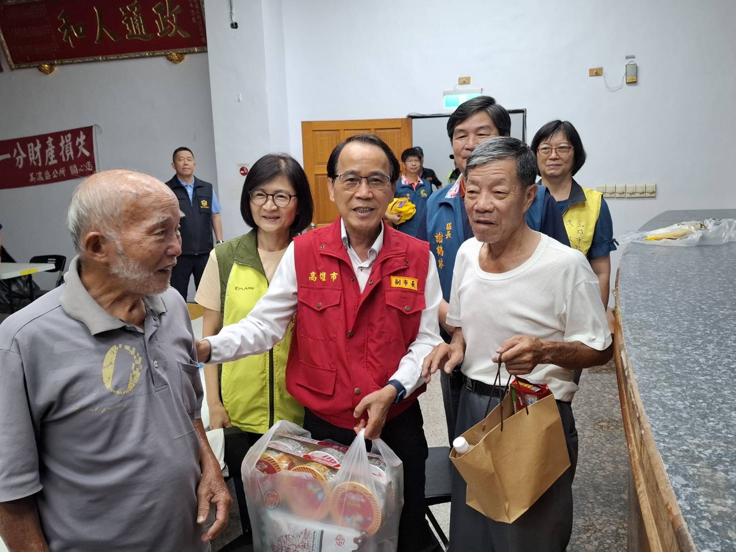 美濃多處列入土石流警戒  林欽榮副市長赴公所與災區關懷...