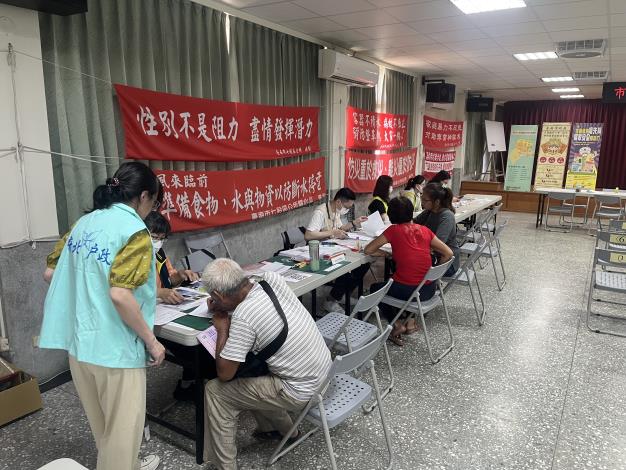 丹娜絲風災區聯合服務中心持續服務至8月22日...