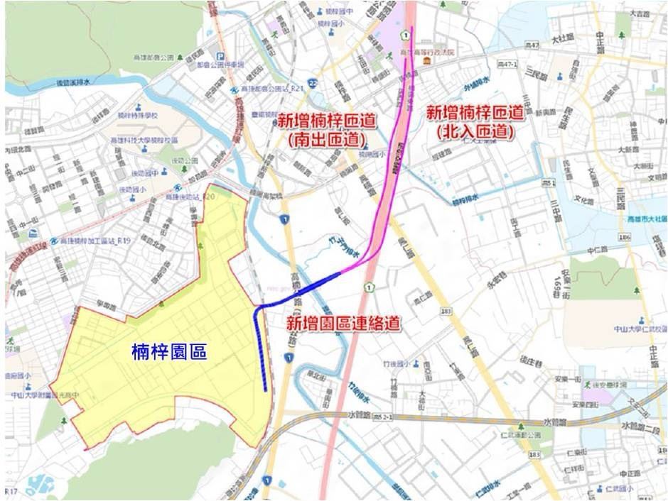 楠梓園區聯外交通變更案通過　高市府加速推動建設強化產...