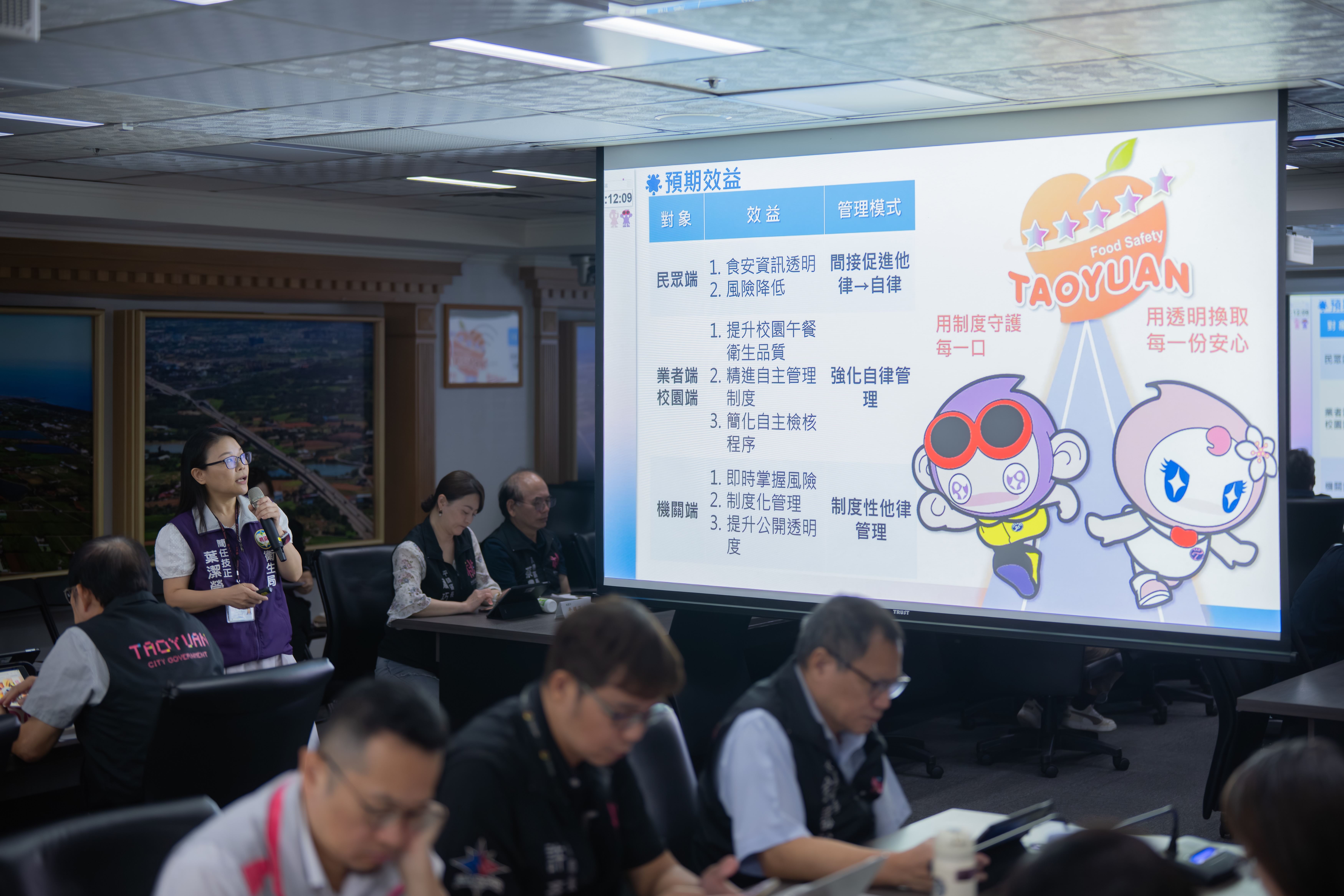 桃市提升營養午餐補助、防關稅政策衝擊食安　張市長：嚴...