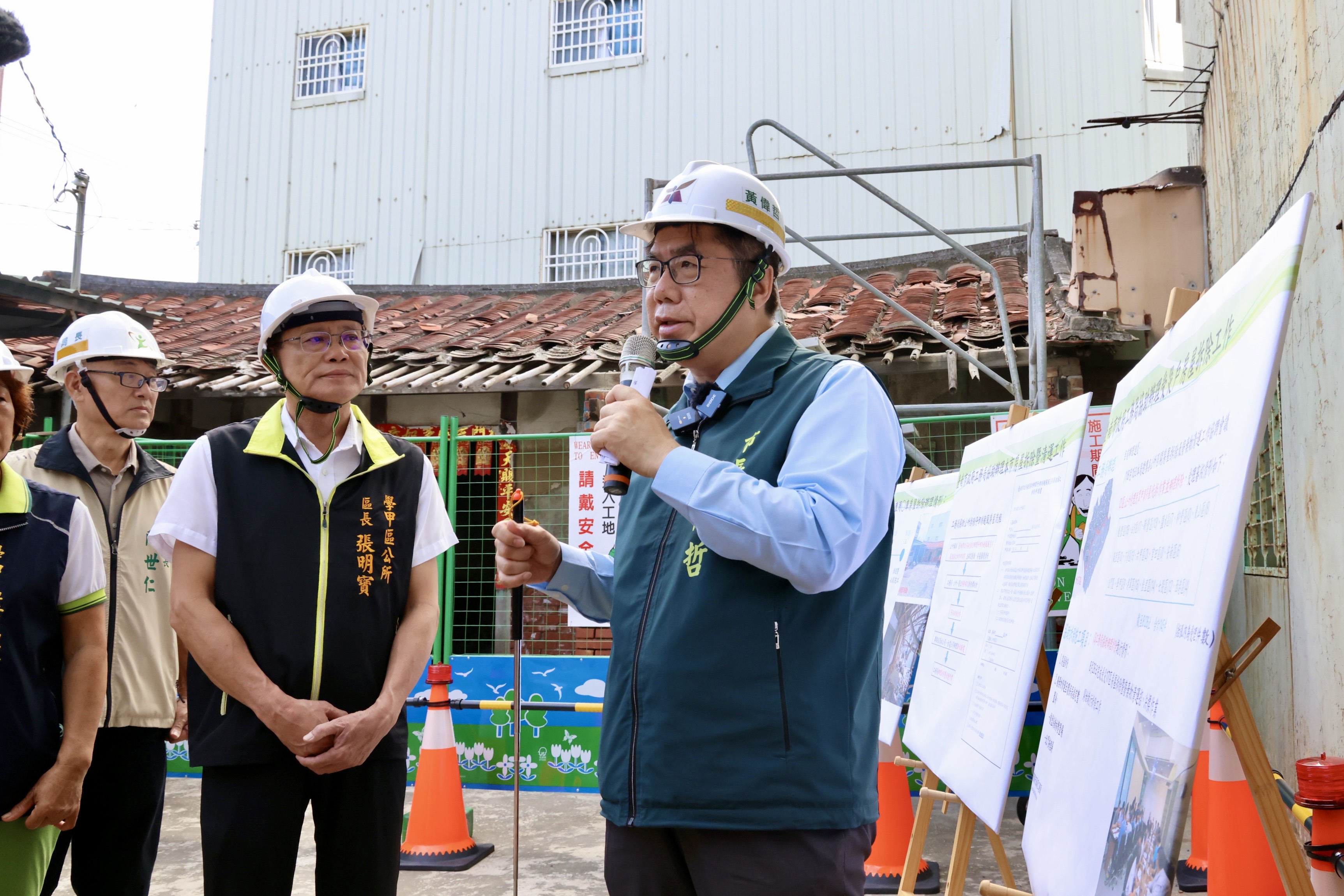 南市府進場免費代拆風災嚴重受損房屋  呼籲受災戶儘速申...