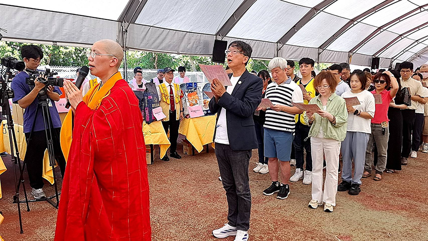 新北攜手佛光山辦理中元動物聯合法會  超薦萬靈祈福安生...