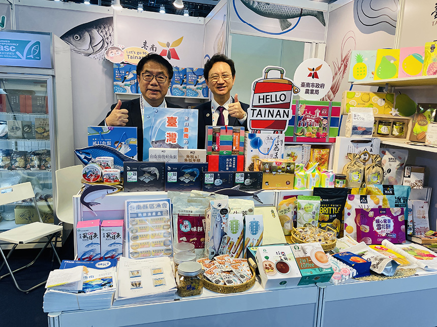 台南首度參加新加坡海鮮展  9/10盛大開幕...