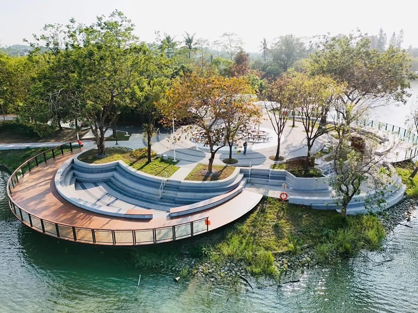 不只烤肉  虎頭埤中秋連假「水陸空」全攻略...