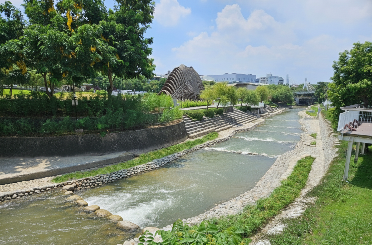促城市與自然和諧共生    軟埤仔溪整治屢獲大獎肯定...