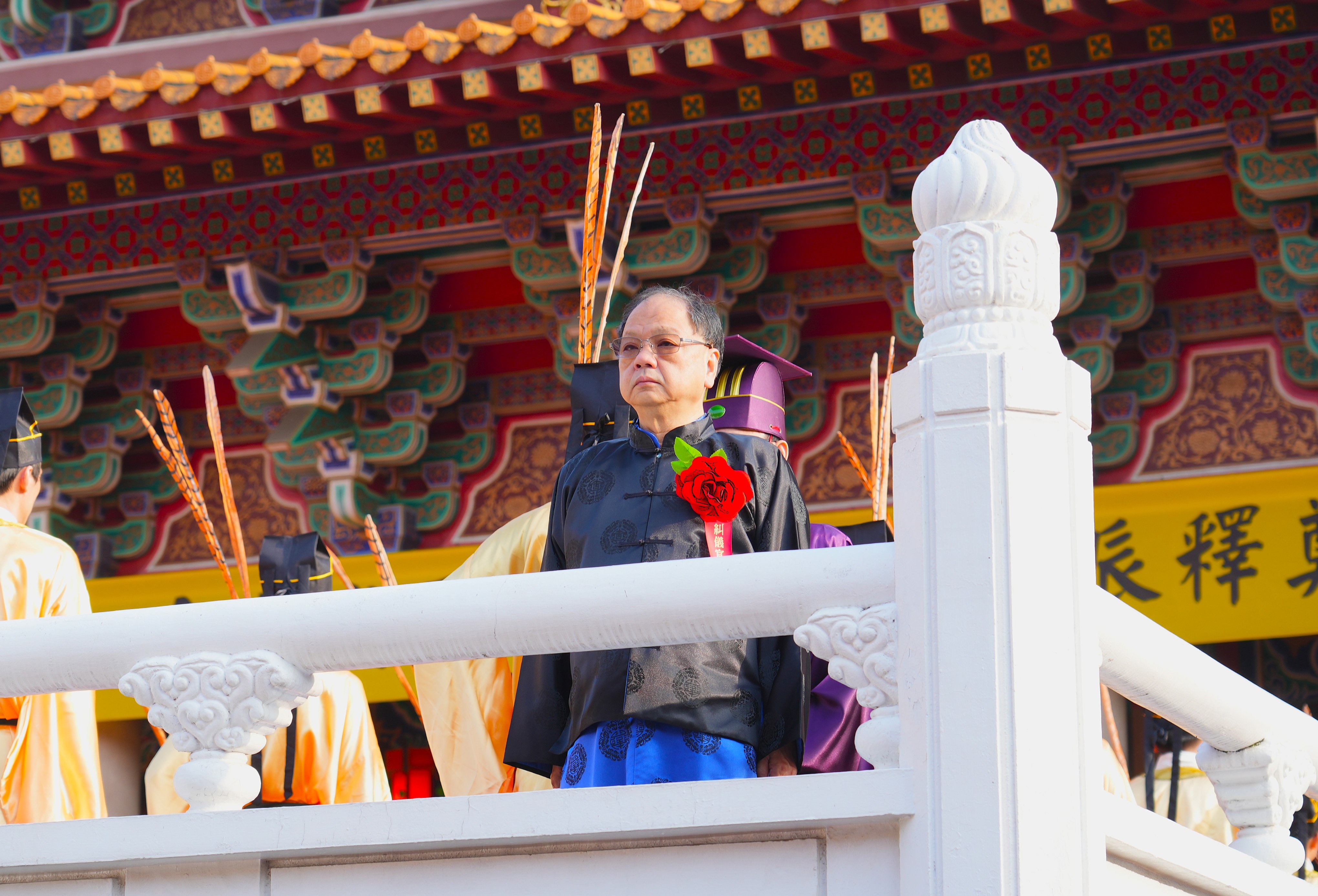 台中祭孔大典莊嚴詳和  多國口譯傳承千年美學...