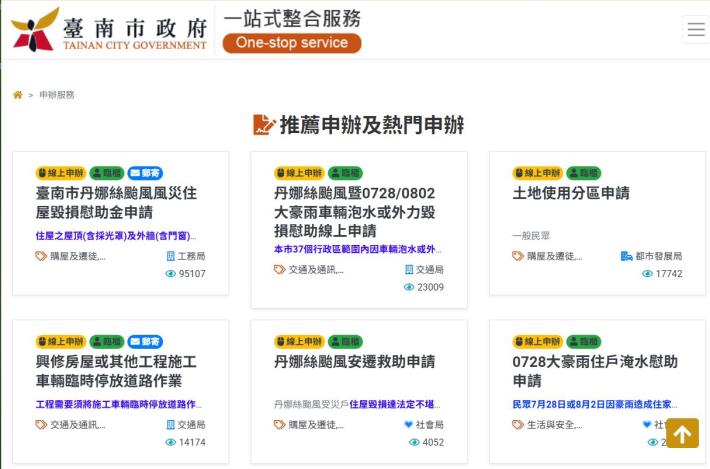 南市「一站式整合服務平台」滿意度達94% 黃偉哲期打造更...