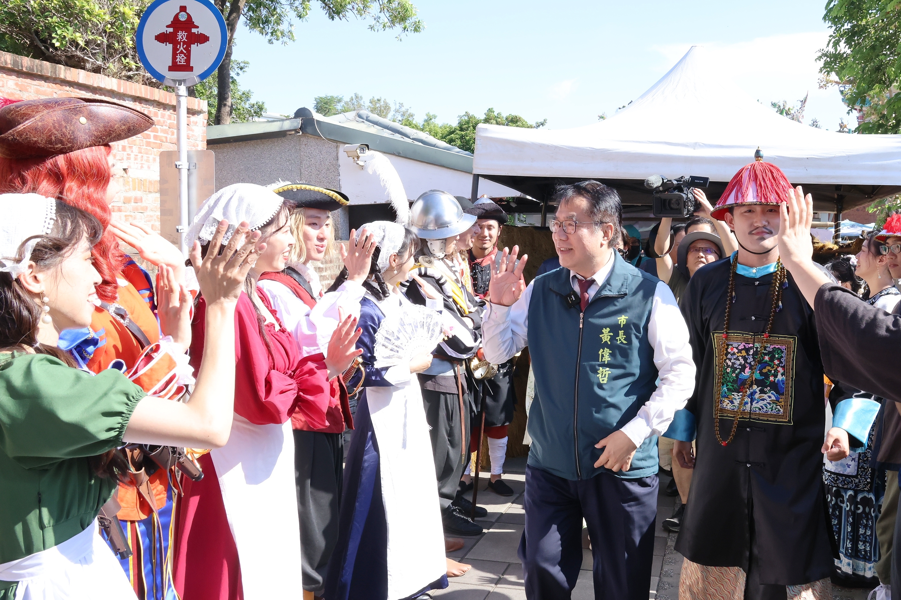 台南歷史沉浸式熱蘭遮市集  4大族群齊聚安平古堡慶中秋...