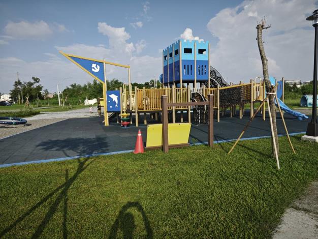 柳營區櫻花社區抽水站基礎完成 防洪提升指日可待...