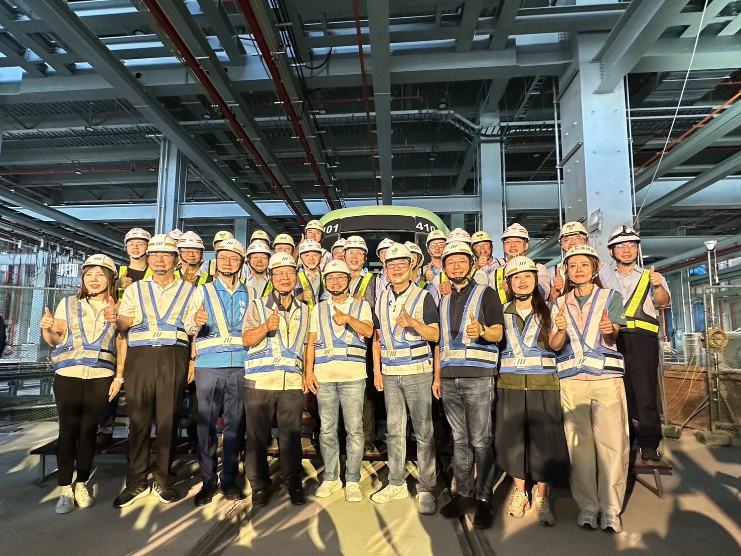 全功能五級金城機廠曝光   捷運萬大中和線拚2027完工...