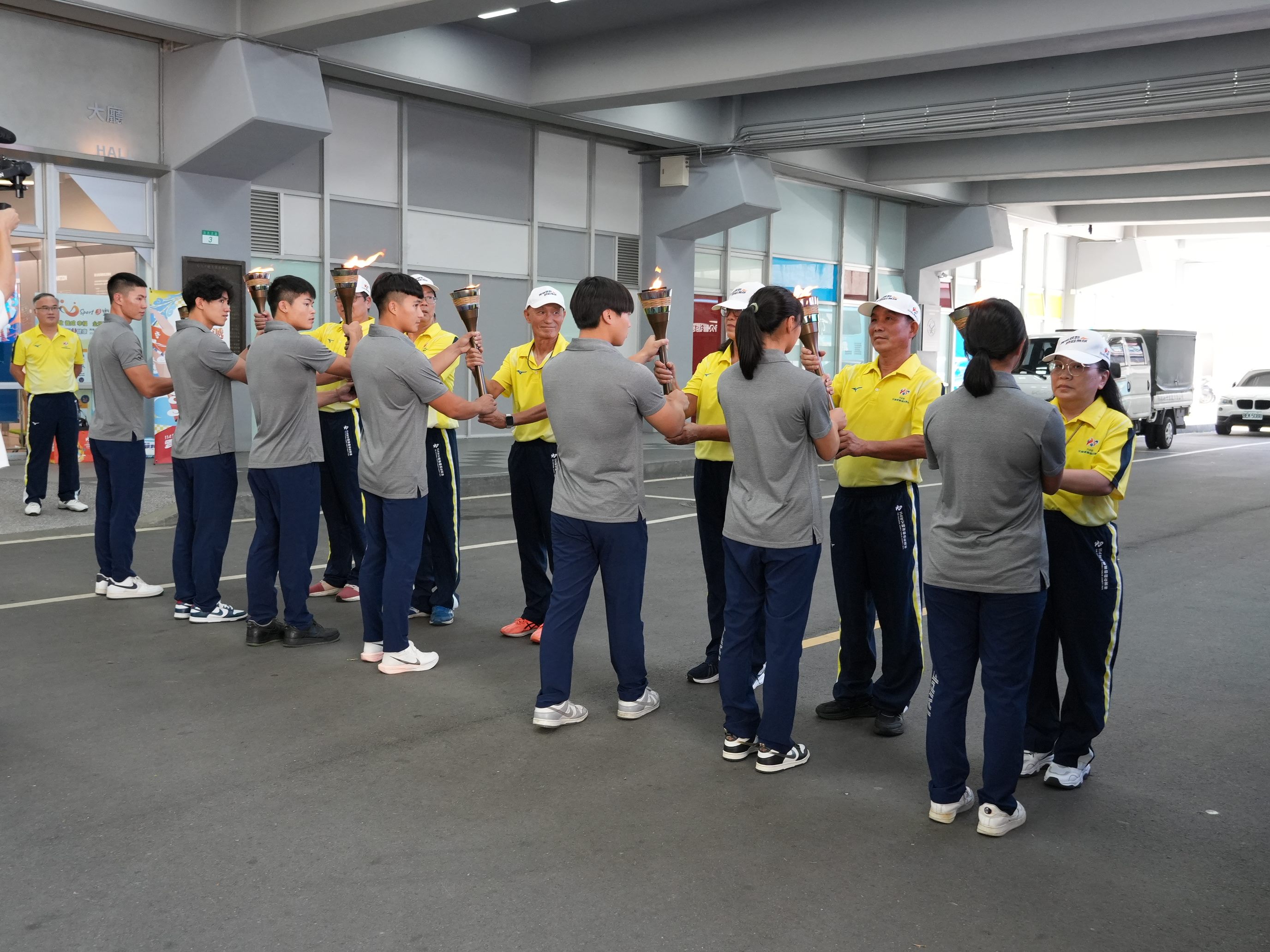 114全運會聖火抵臺北　「勝氣凌雲」爭連霸...