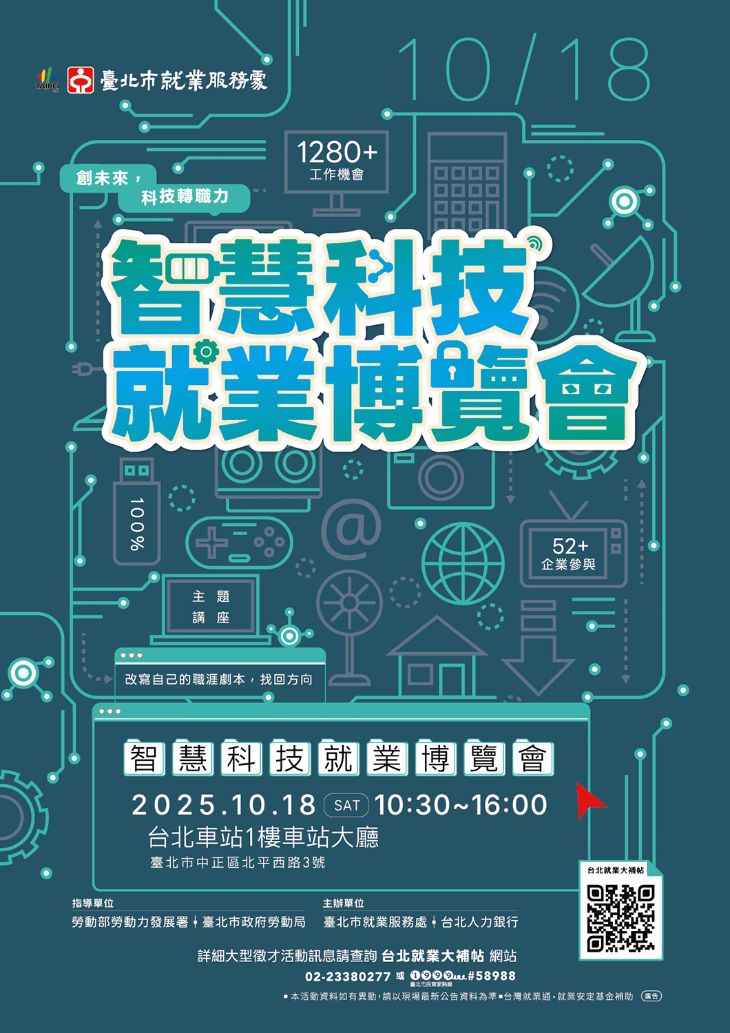 「智慧科技就業博覽會」基北北桃齊心迎戰關稅挑戰...