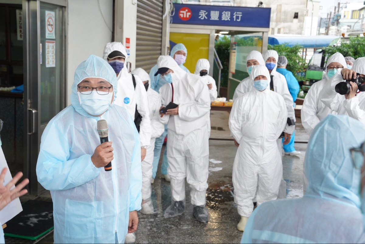 非洲豬瘟防疫全面備戰 侯友宜市長督軍、嚴守防線、穩定民...