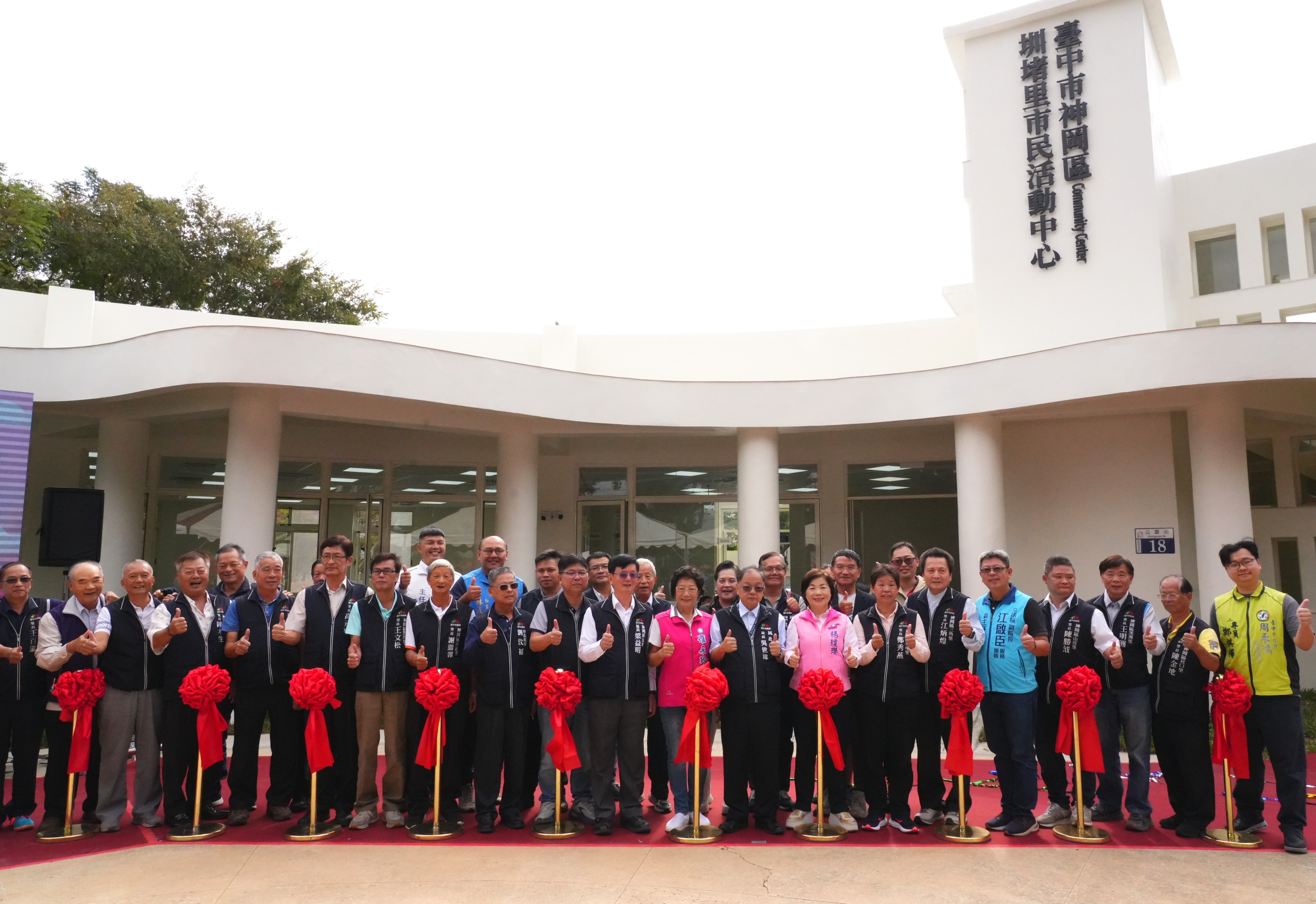 滿足神岡基礎建設！圳堵及大社岸裡里市民活動中心啟用 民...