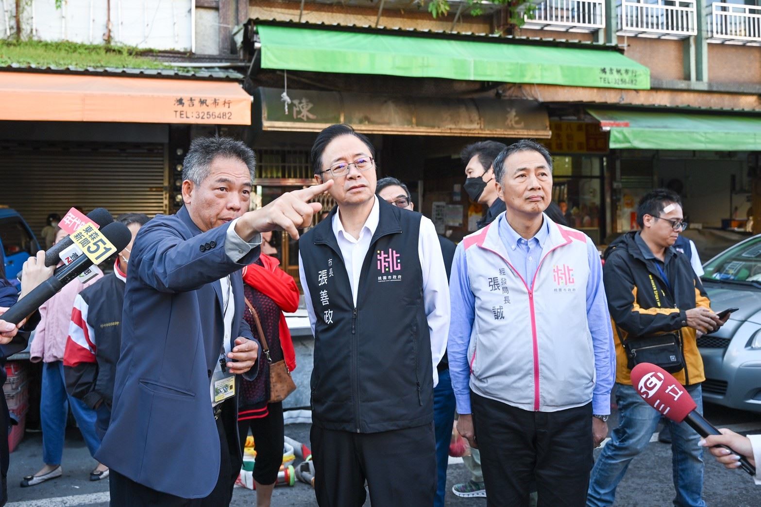 因應南門市場火警　張市長視察拍板四措施協助攤商　...