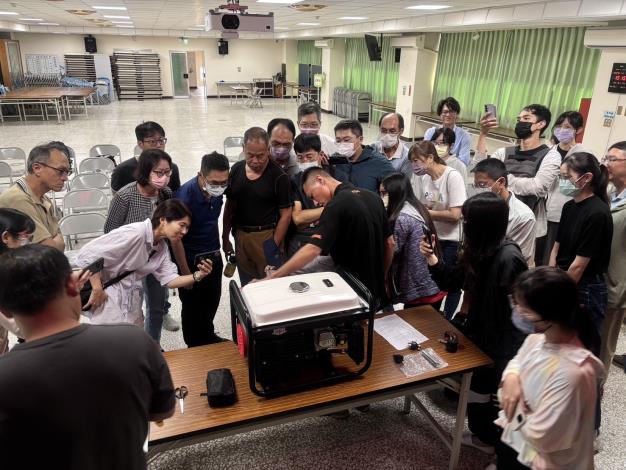 臺南市全力部署「一里一台發電機」 強化防災韌性  %E5護...