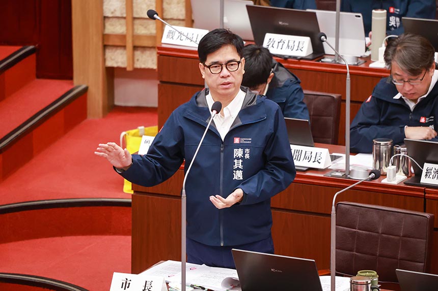 打造高雄成為AI智慧城市  陳其邁：持續推動淨零接軌國際...