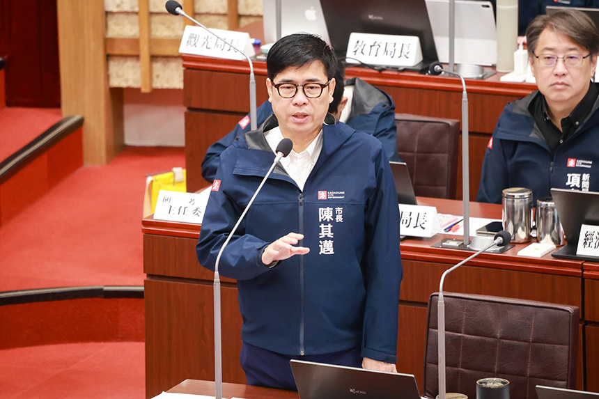 重視高雄公園更新維護  陳其邁歡迎企業參與...