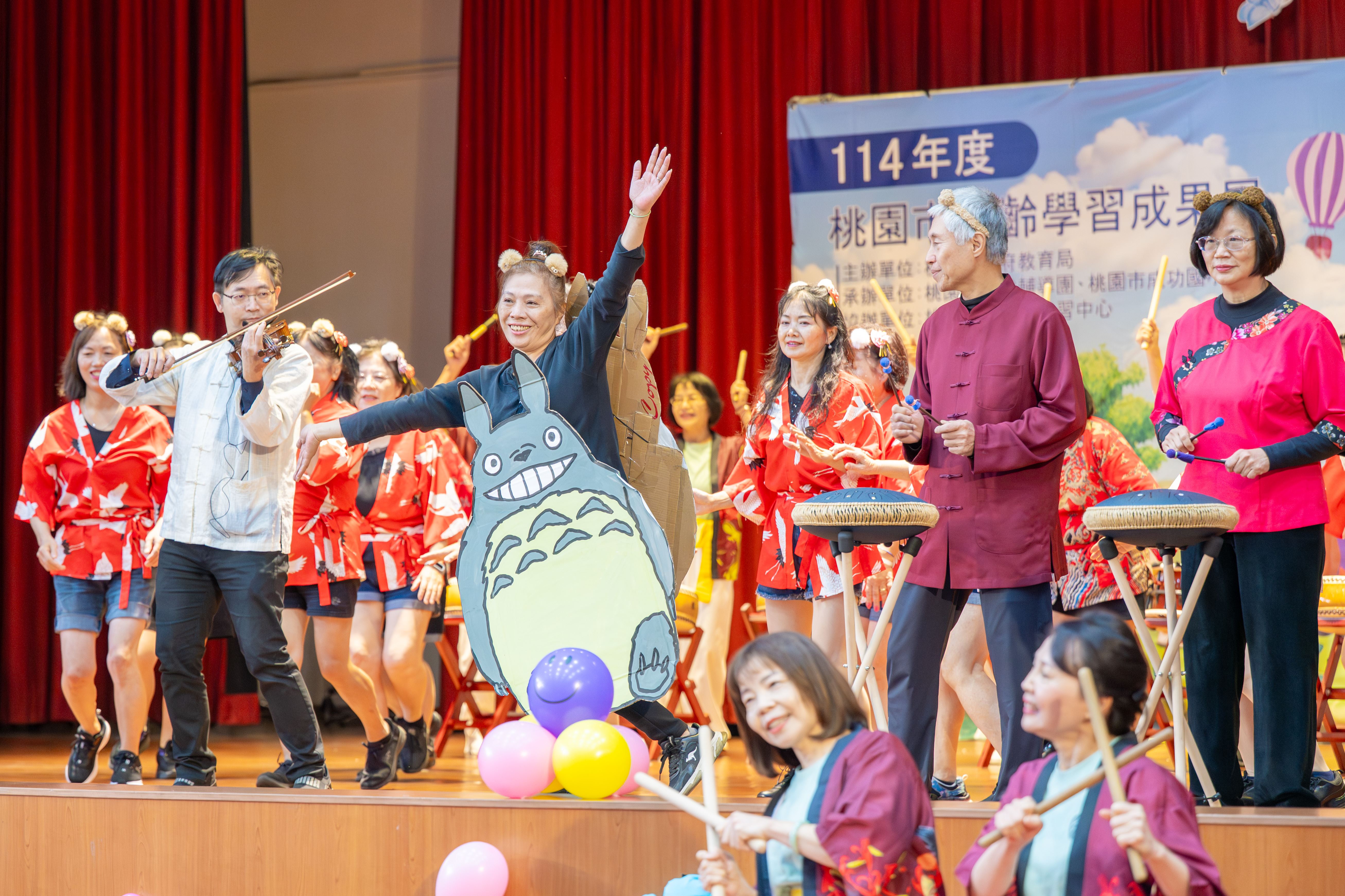 桃園114年度樂齡學習成果展熱鬧登場　張市長：持續致力打...