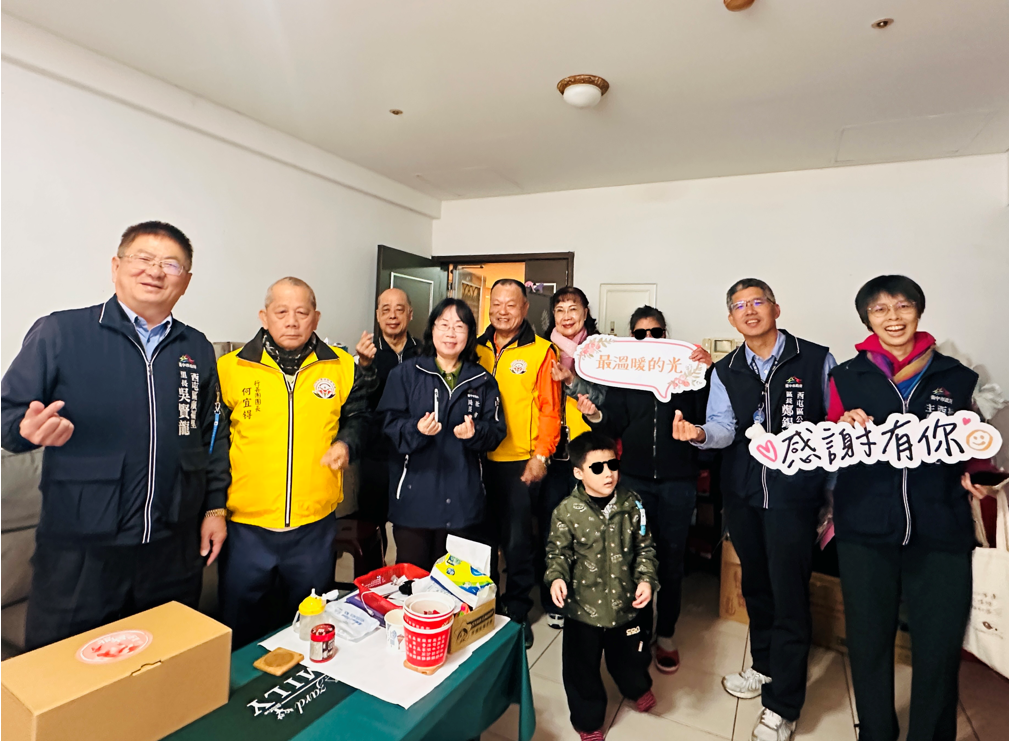 溫馨快遞35年送暖不間斷　中市府陪伴急難家庭度年關...