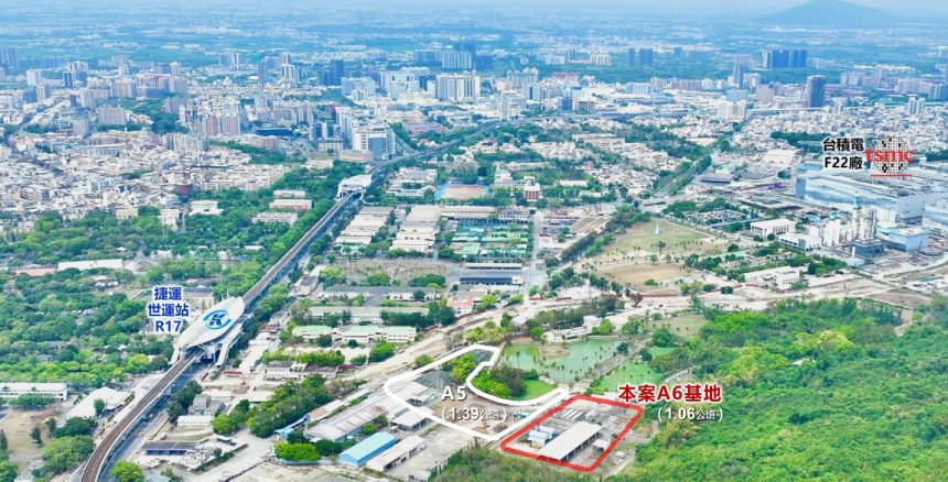 高雄半導體S廊帶成形  R17世運站A6公辦都更將公告招商...