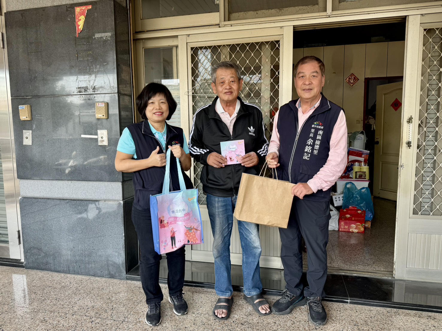 區長走入社區守護市民！ 南區公所關懷弱勢獨居長者...