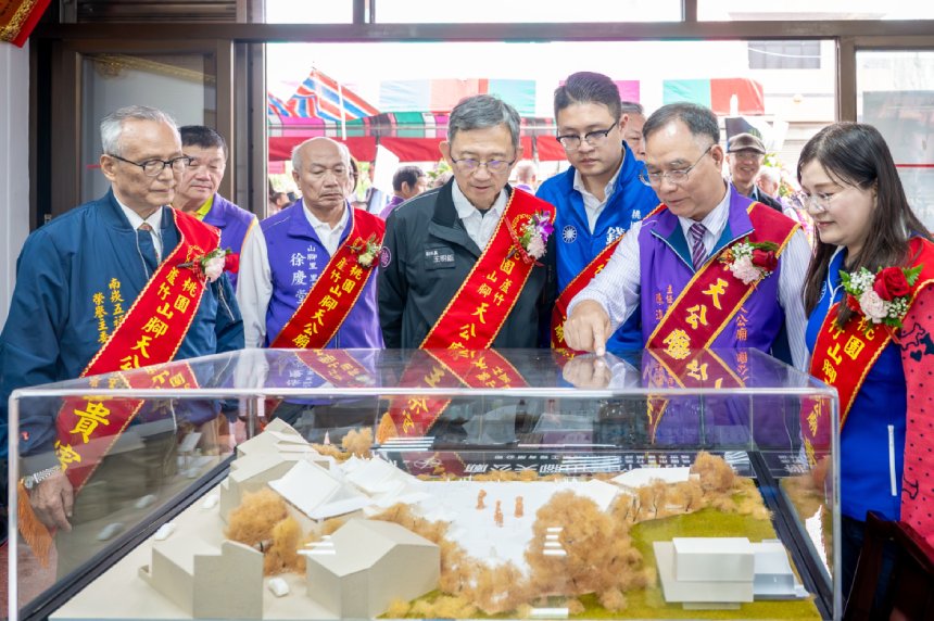 蘆竹山腳天公廟重建開工典禮  王明鉅盼新廟持續守護地方...