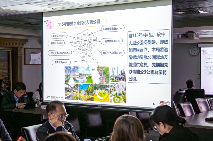 桃園推動婦幼友善全齡共融公園  張善政：持續優化與整合...