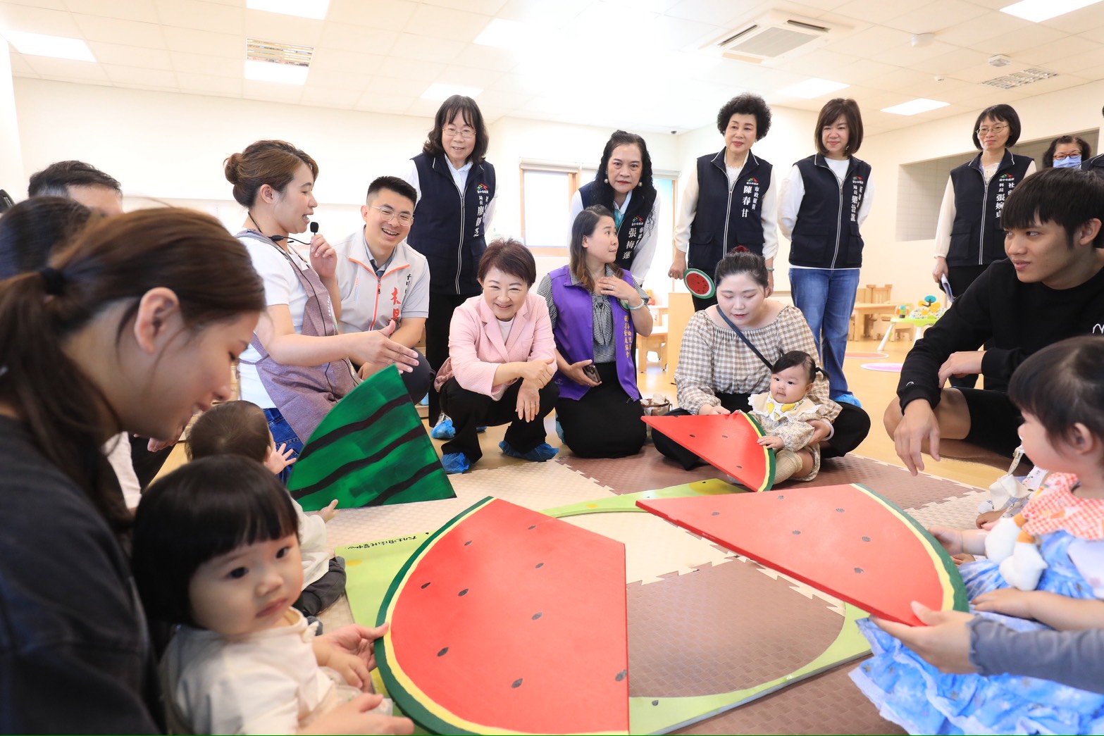 大肚兒少家庭福利館啟用  市長心繫缷任前完成60間公托...