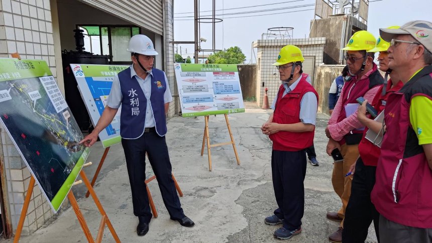 水利署率隊督導高雄防汛整備  抽水設施運作正常備戰汛期...
