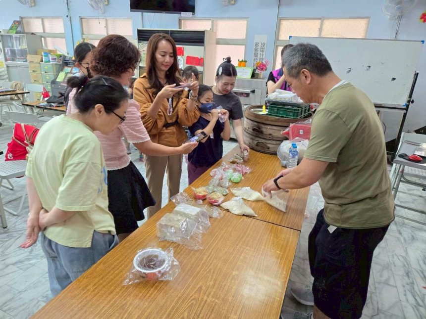 茄萣戶所新住民課程  點心製作新體驗...