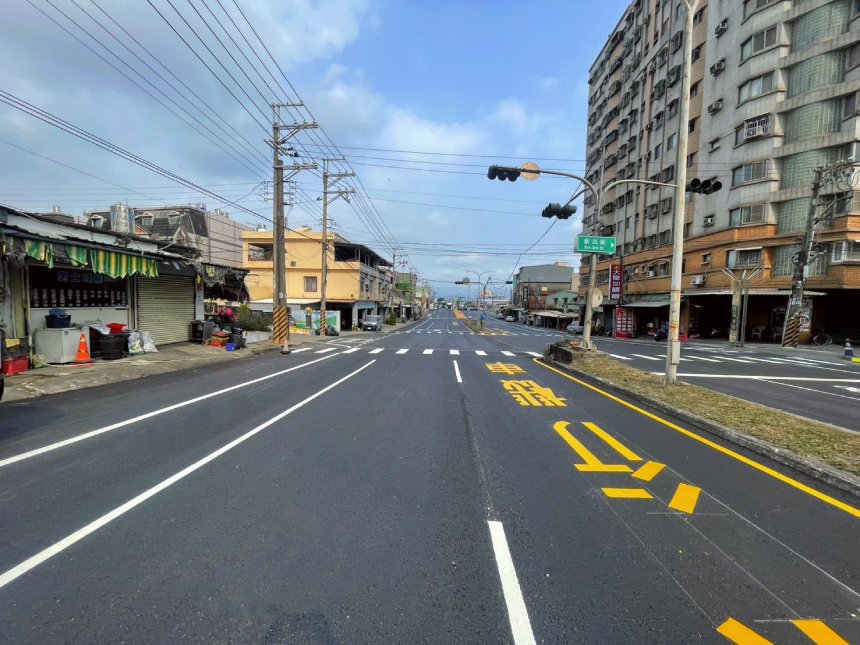 循環材料再利用  斥資4,300萬全面翻新大寮新厝路...