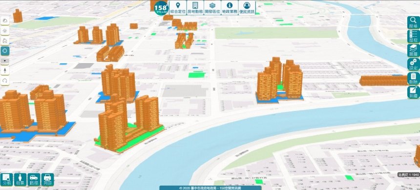 第4季3D地籍建物模型上線  地政局累計建置達9.7萬戶...
