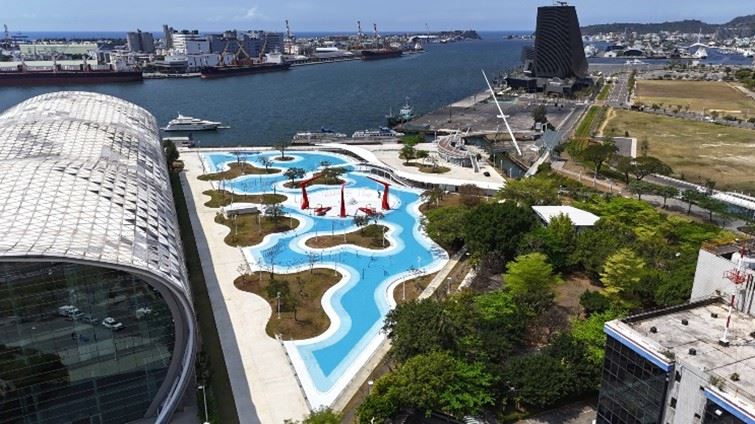 高雄市星光水岸公園5月30日升級啟用  水陸雙主題打造夏日...