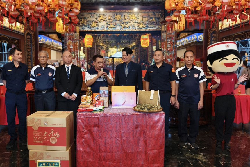 端粽傳愛關懷弱勢  西螺福興宮攜手福華送暖...