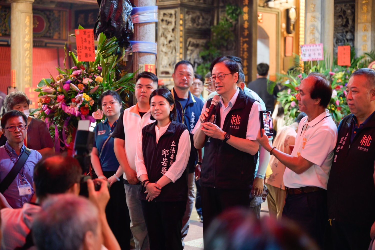 大溪普濟堂關聖帝君1867周年聖誕慶典  張善政祈願桃園順遂...