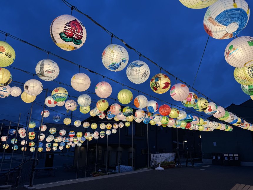 桃園童心點亮日本東北  小學生彩繪燈籠飄揚名取市...