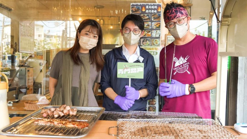 留美夫妻返鄉創業  美濃青創店家「沒事去啃」中秋到府烤肉免備料