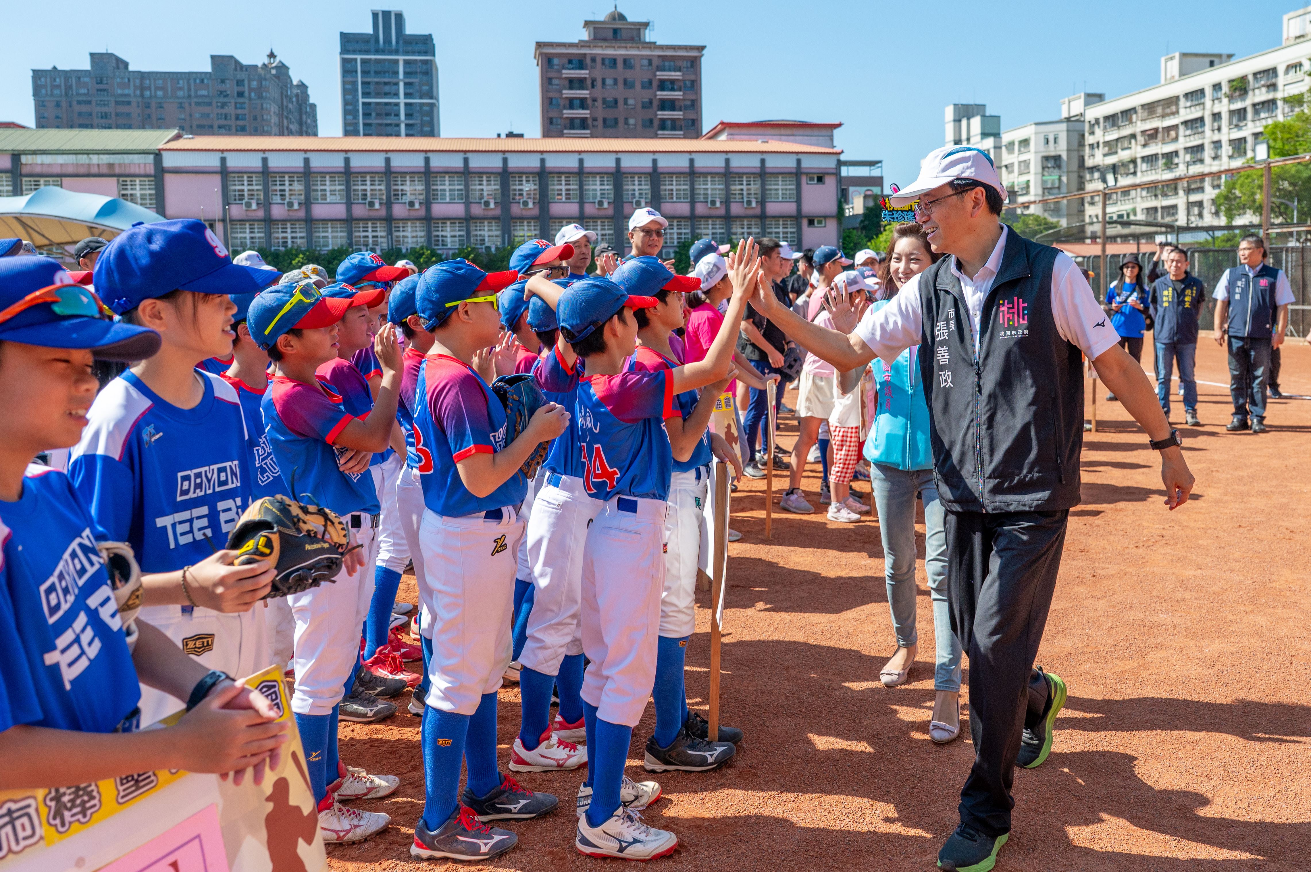 第三屆愛桃園Teeball樂樂棒球錦標賽　張市長：讓大小朋友享...